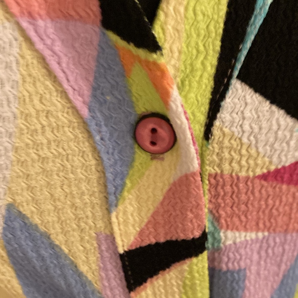 Multi Colored Button Down Dress - image 5